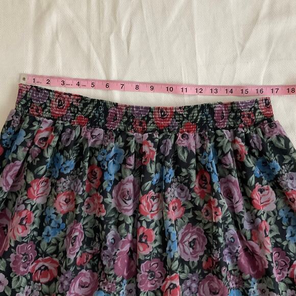 Vintage Three Flaggs Floral Maxi Skirt - Picture 6 of 9